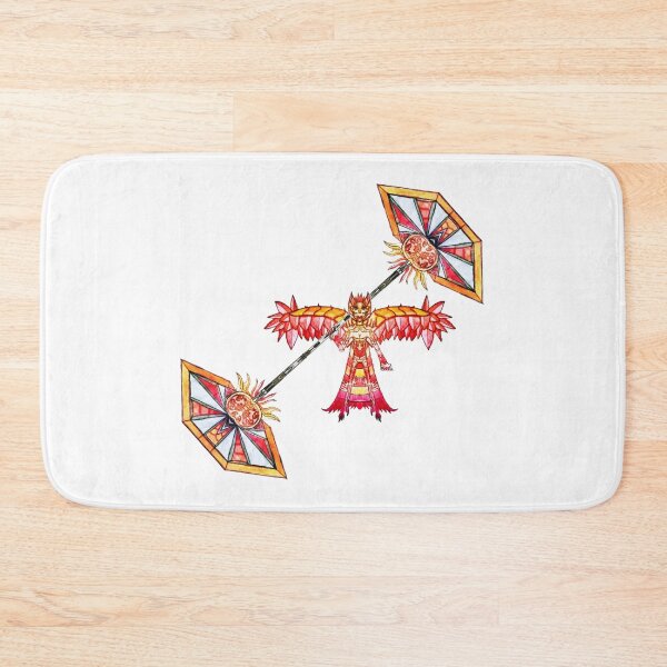 Item preview, Zhenara holding her ancient double fire phoenix spade designed and sold by Burlyboysshop.