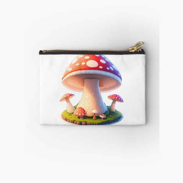 Item preview, Cinematic Mushroom Sticker: Whimsical 3D Vector Art with Charm designed and sold by WASjourney.