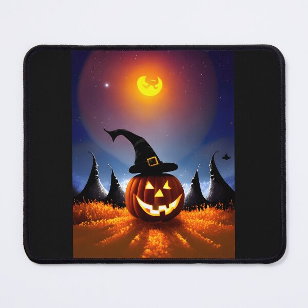 Item preview, Happy Halloween Pumpkin - 10 "Yellow Pumpkin Moon" designed and sold by Artekinium.