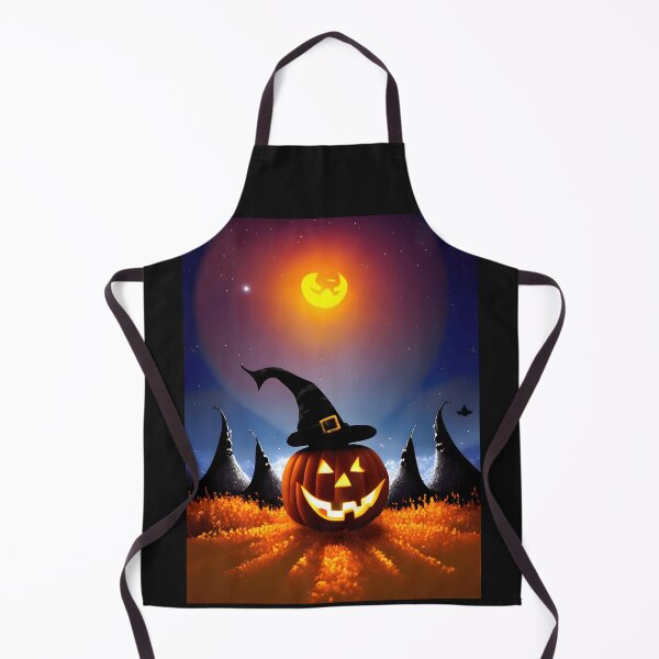 Item preview, Happy Halloween Pumpkin - 10 "Yellow Pumpkin Moon" designed and sold by Artekinium.