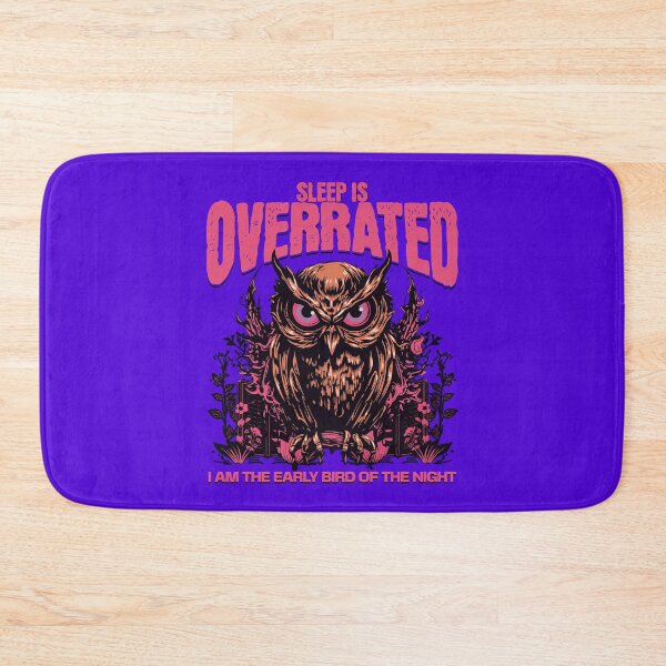 Item preview, Sleep is Overrated Owl  designed and sold by HaileyLow.