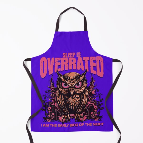 Item preview, Sleep is Overrated Owl designed and sold by HaileyLow.
