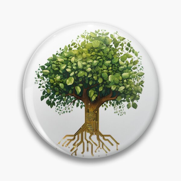 Item preview, Rooted in Technology: Tree of Circuits  designed and sold by Promagine.
