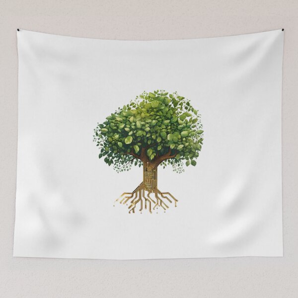 Item preview, Rooted in Technology: Tree of Circuits  designed and sold by Promagine.