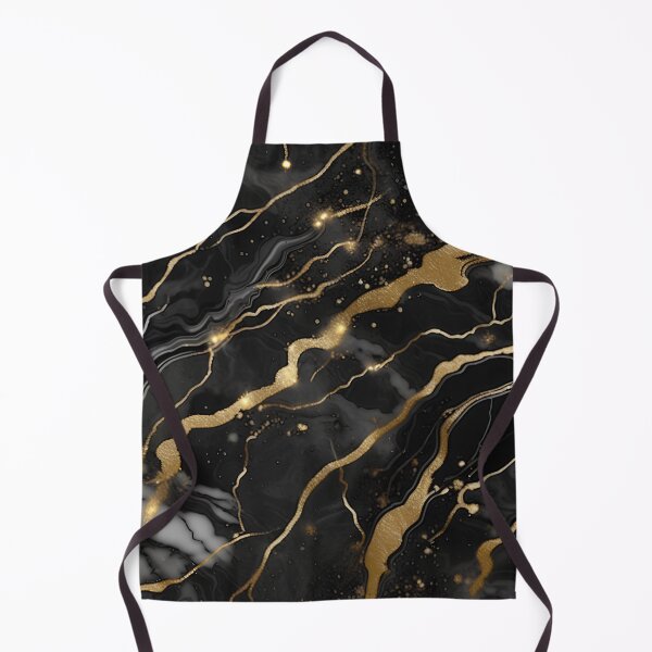 Item preview, Abstract Black Marble with Veins of Gold designed and sold by BirdsnStuff.