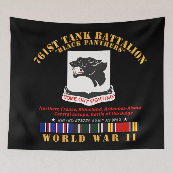 Item preview, Army - 761st Tank Battalion - Black Panthers - WWII  EU SVC designed and sold by Military Insignia Products.