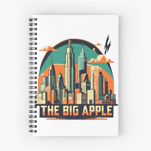 Artikelvorschau, 1950er Jahre Art Deco New York – Retro-modernes Neon Skyline T-Shirt entworfen und verkauft von Moisky Patterns.