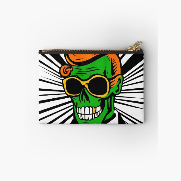 Item preview, The Green Skull Mask designed and sold by SkullsToGo.