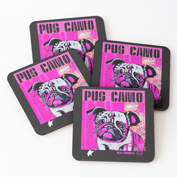 Item preview, Pug Camo 6 designed and sold by RedBluffTraders.
