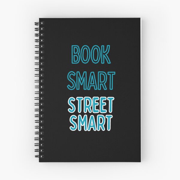 Item preview, Book Smart Street Smart Text designed and sold by Aestheticlanart.