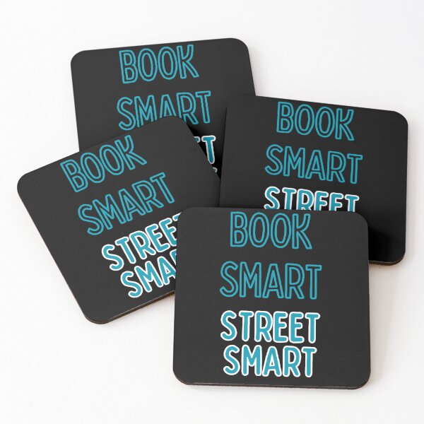 Item preview, Book Smart Street Smart Text designed and sold by Aestheticlanart.