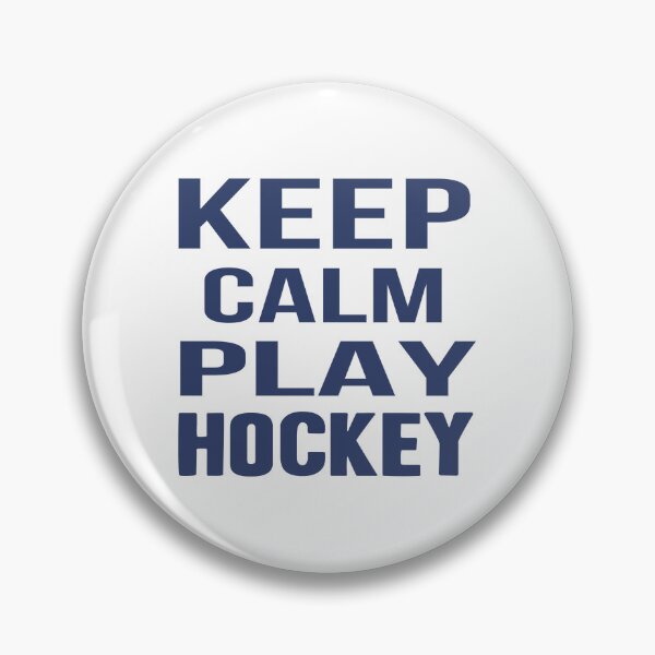 Item preview, Keep Calm Play Hockey  designed and sold by raineOn.