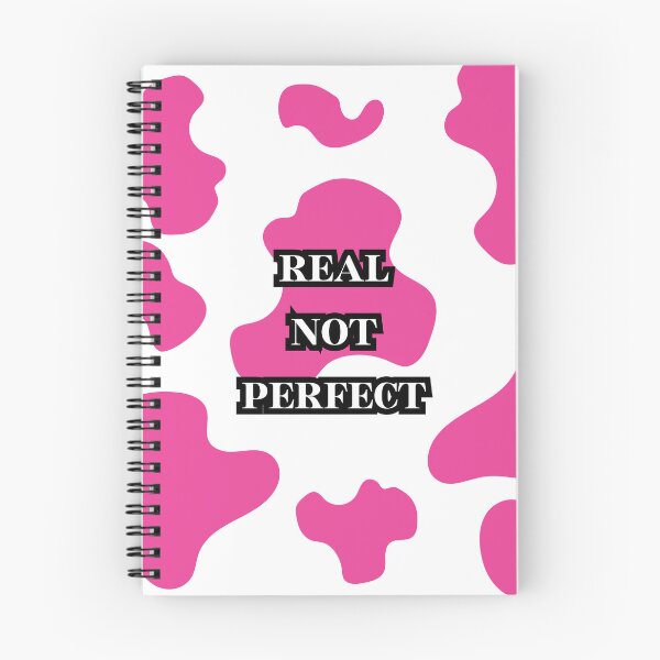 Item preview, PINK COW/REAL NOT PERFECT  designed and sold by MagicGreen.
