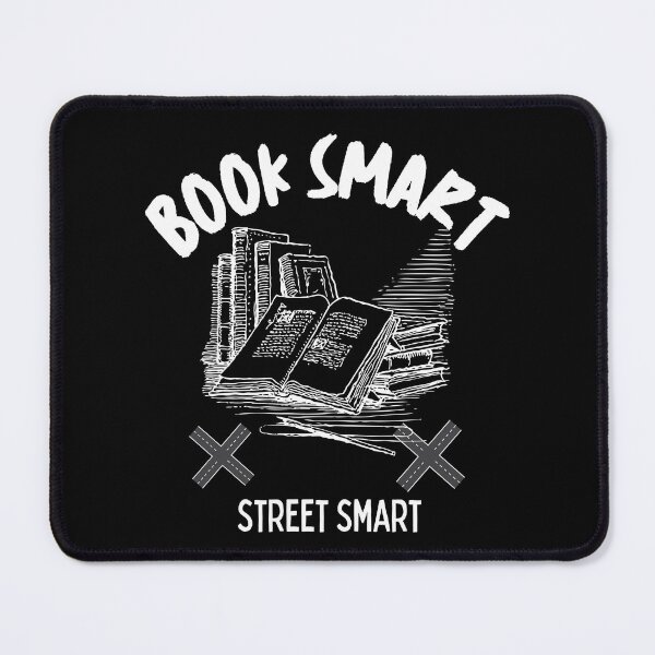 Item preview, Book Smart Street Smart Quotes designed and sold by Aestheticlanart.
