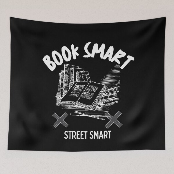 Item preview, Book Smart Street Smart Quotes designed and sold by Aestheticlanart.