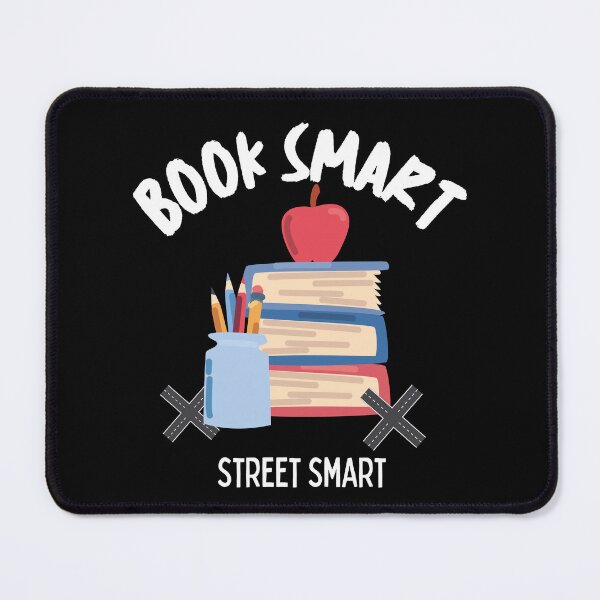 Item preview, Book Smart Street Smart designed and sold by Aestheticlanart.