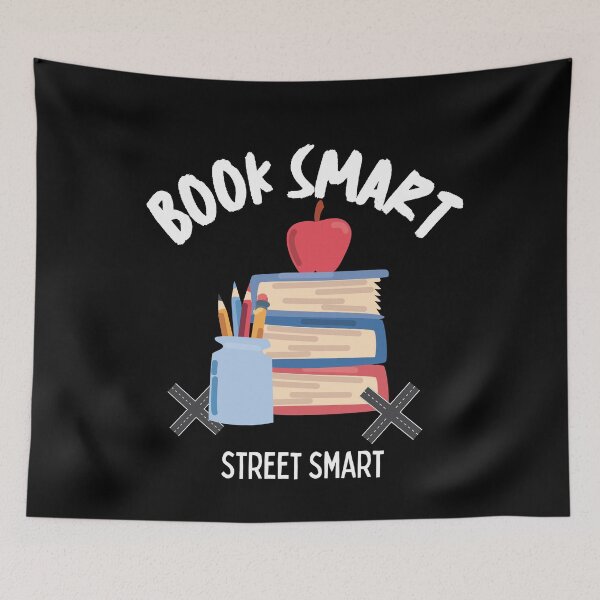 Item preview, Book Smart Street Smart designed and sold by Aestheticlanart.