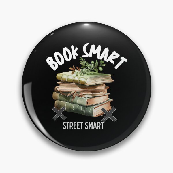 Item preview, Book Smart Street Smart Typography designed and sold by Aestheticlanart.