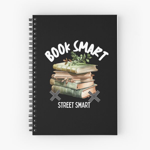 Item preview, Book Smart Street Smart Typography designed and sold by Aestheticlanart.