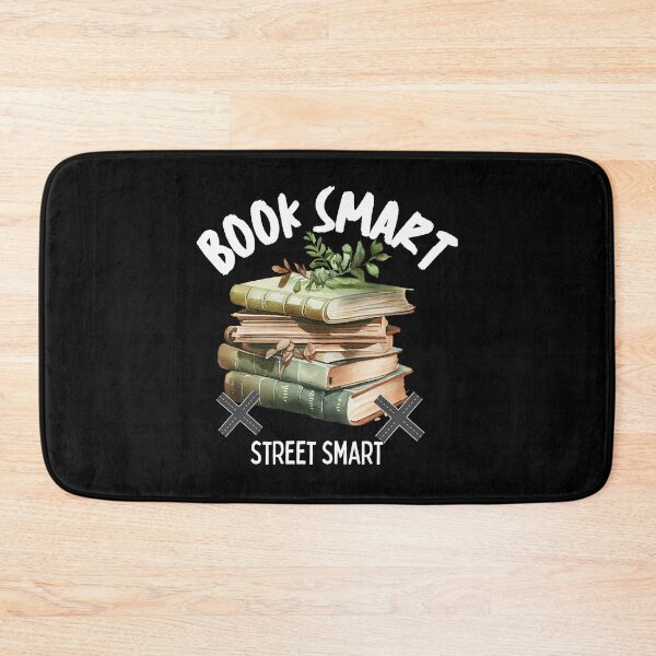 Item preview, Book Smart Street Smart Typography designed and sold by Aestheticlanart.