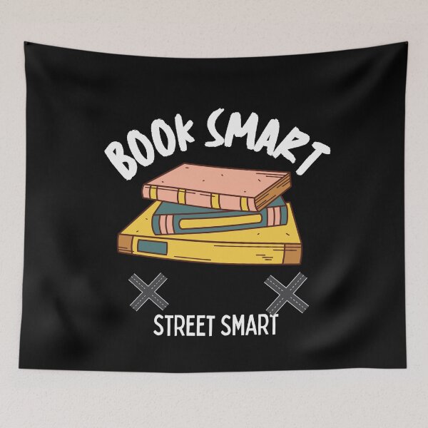 Item preview, Book Smart Street Smart College designed and sold by Aestheticlanart.