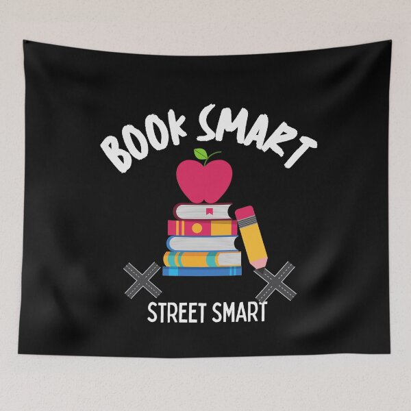 Item preview, Book Smart Street Smart Apple designed and sold by Aestheticlanart.