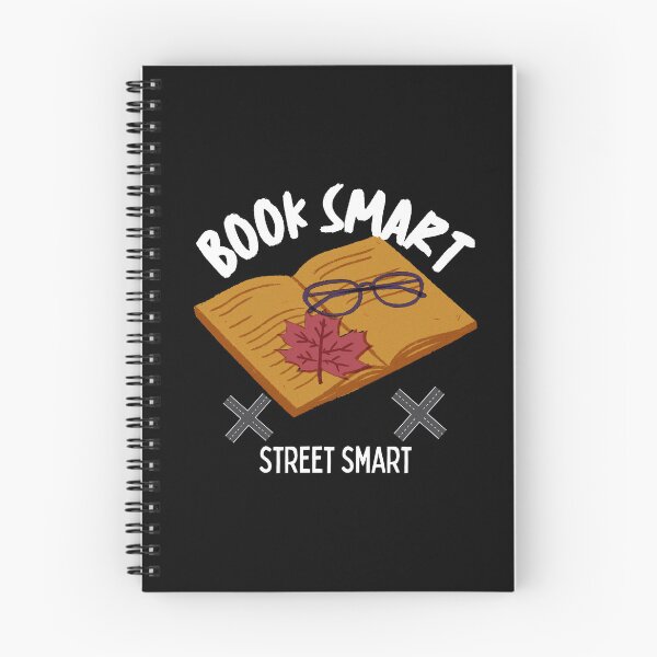 Item preview, Book Smart Street Smart quote designed and sold by Aestheticlanart.