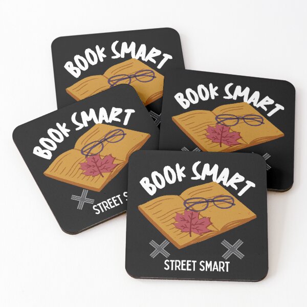 Item preview, Book Smart Street Smart quote designed and sold by Aestheticlanart.