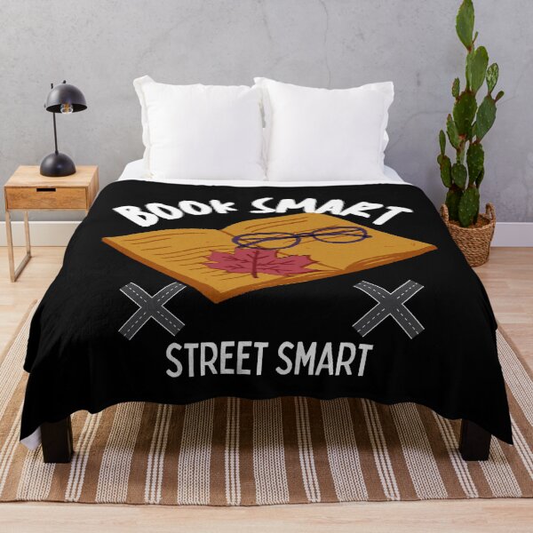 Item preview, Book Smart Street Smart quote designed and sold by Aestheticlanart.