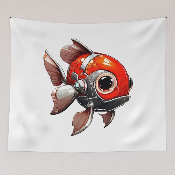 Item preview, Robo-Tropical Fish! designed and sold by kukamatsu.