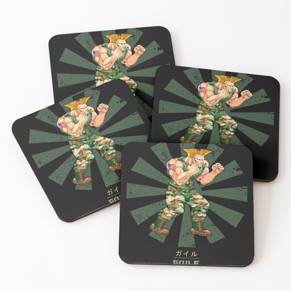Item preview, Guile Street Fighter Retro Japanese designed and sold by DesignerBomboo.