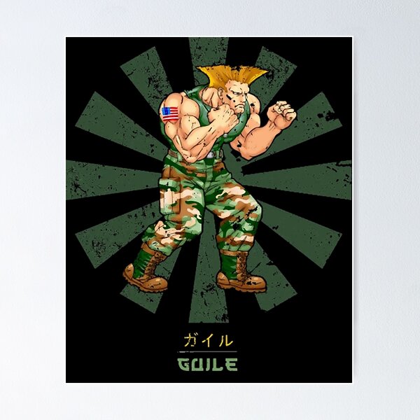 Guile artwork #2, Street Fighter 4