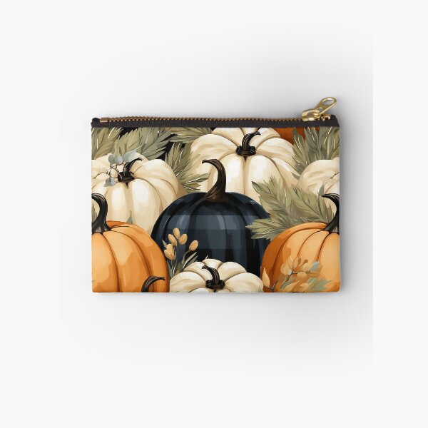 Item preview, Cute Pumpkin Design in Orange, White, and Buffalo Check designed and sold by LWLDesigns.