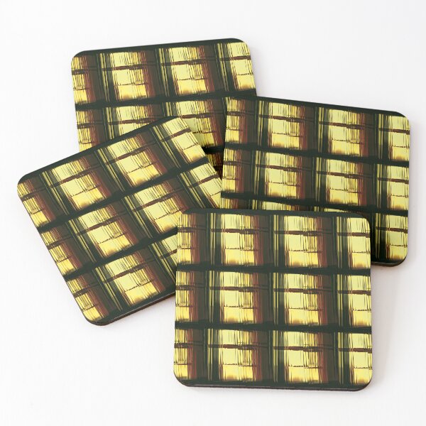 Item preview, Golden Elegance: Yellow Glass Elegant Pattern designed and sold by Noorkin.