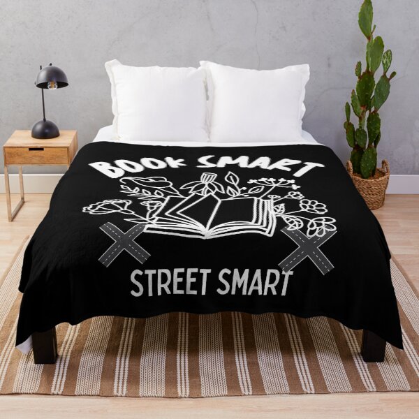 Item preview, Book Smart Street Smart quote designed and sold by Aestheticlanart.