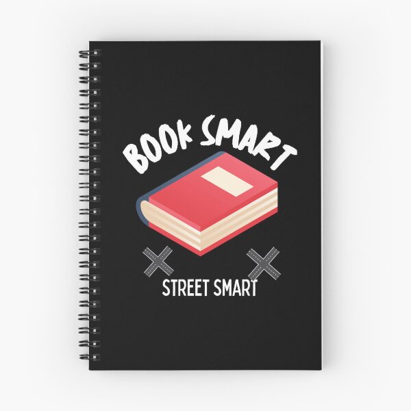 Item preview, Book Smart Street Smart quotes designed and sold by Aestheticlanart.