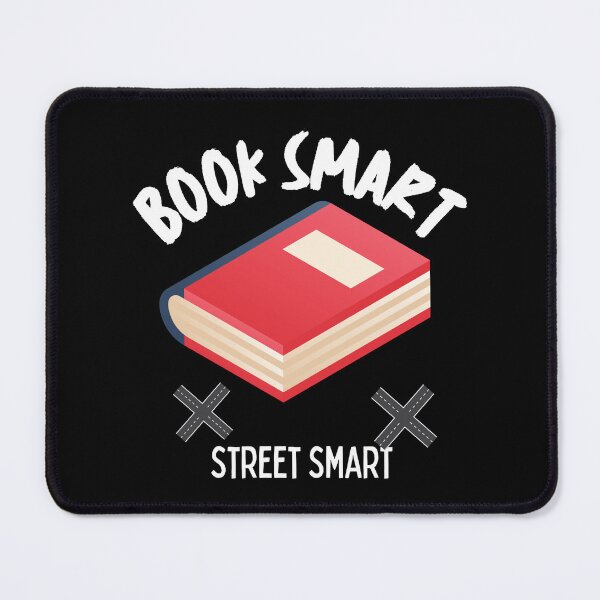 Item preview, Book Smart Street Smart quotes designed and sold by Aestheticlanart.