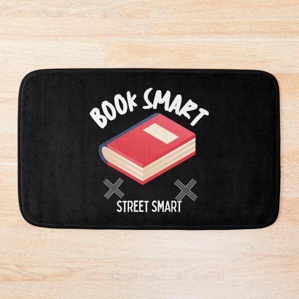 Item preview, Book Smart Street Smart quotes designed and sold by Aestheticlanart.