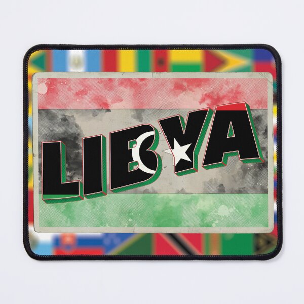 Item preview, Libya Vintage style retro souvenir designed and sold by DeveloperProp0.
