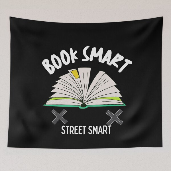 Item preview, Book Smart Street Smart designed and sold by Aestheticlanart.