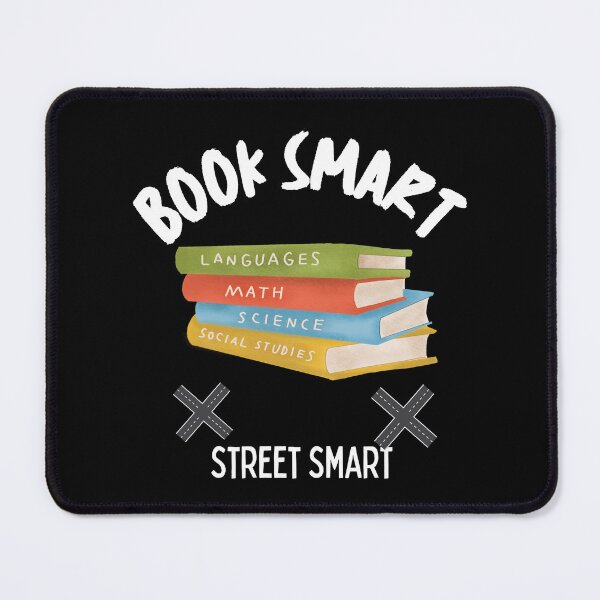 Item preview, Book Smart Street Smart college designed and sold by Aestheticlanart.