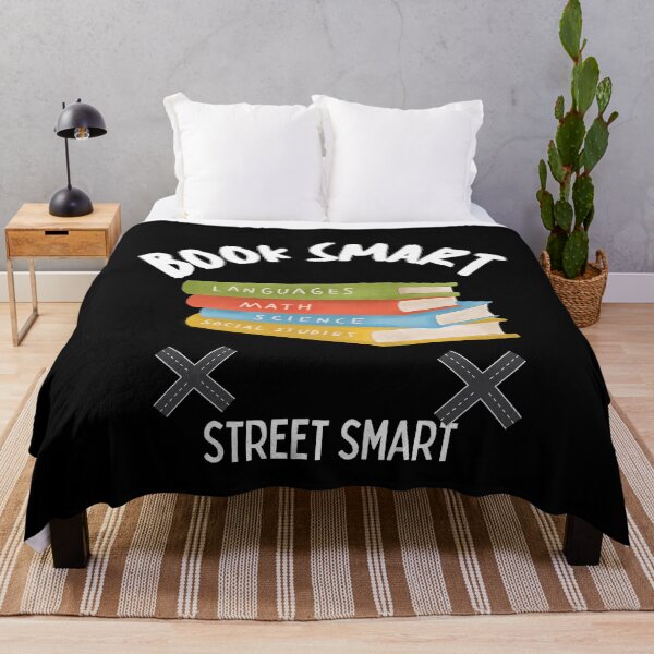 Item preview, Book Smart Street Smart college designed and sold by Aestheticlanart.