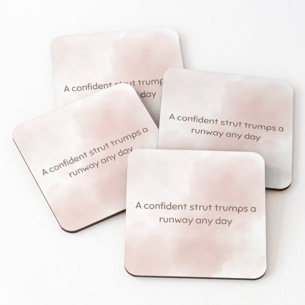 Item preview, A confident strut trumps a runway any day designed and sold by diahsariw.