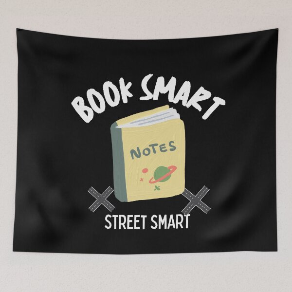 Item preview, Funny Book Smart Street Smart designed and sold by Aestheticlanart.