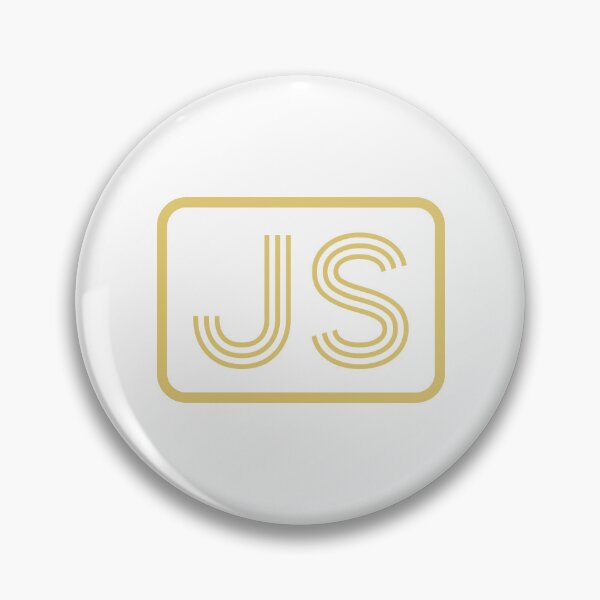 Artikelvorschau, JS-Initialen goldene geometrische Buchstaben entworfen und verkauft von Jeallan Designs.