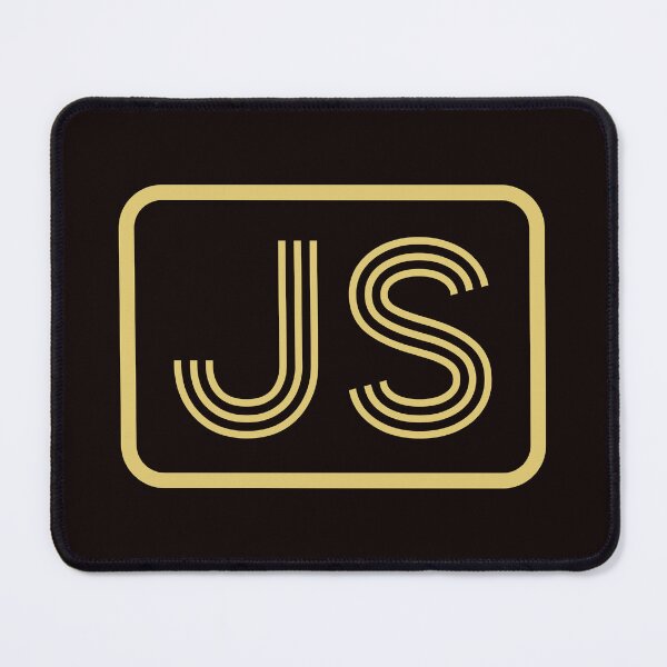 Artikelvorschau, JS-Initialen goldene geometrische Buchstaben entworfen und verkauft von Jeallan Designs.