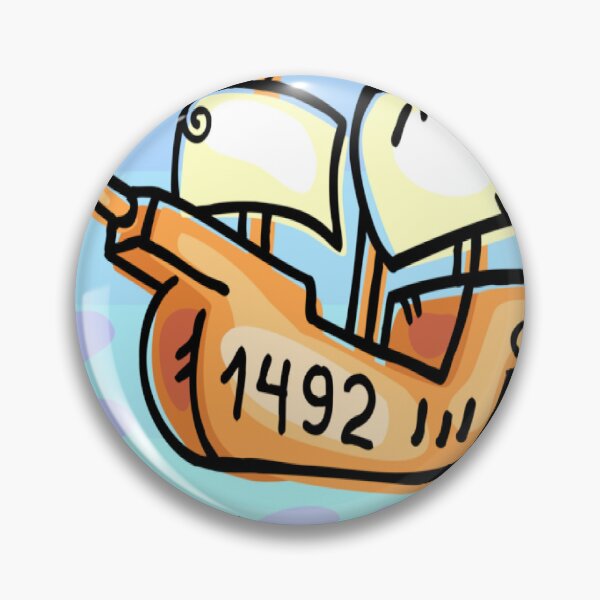 Item preview, 1492 Sticker  designed and sold by The Happiness Market .