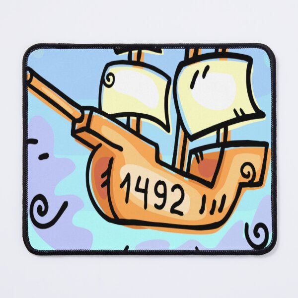Item preview, 1492 Sticker  designed and sold by The Happiness Market .