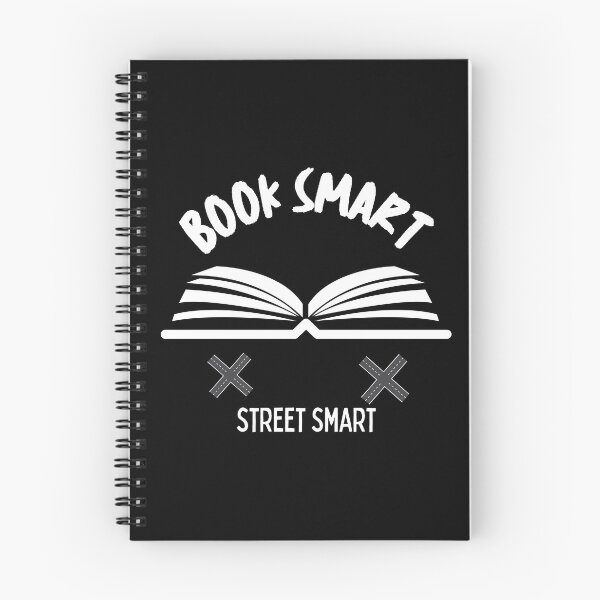Item preview, Book Smart Street Smart quotes designed and sold by Aestheticlanart.