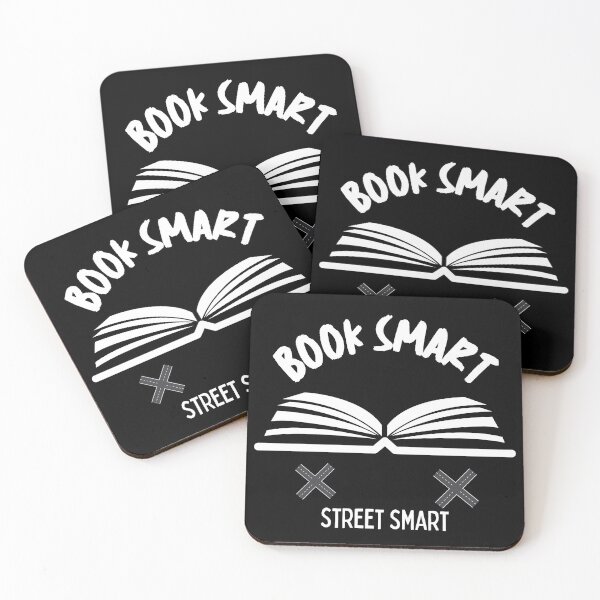 Item preview, Book Smart Street Smart quotes designed and sold by Aestheticlanart.